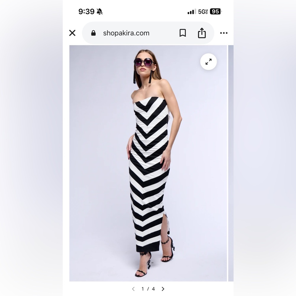Black and White akira dress
